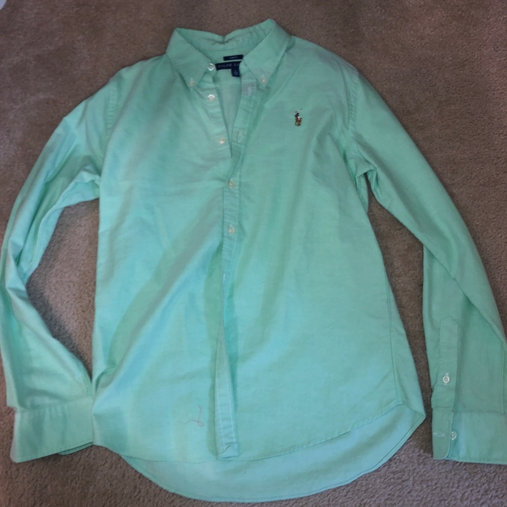 Women’s polo button up